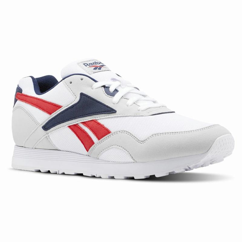Reebok Rapide Mu Shoes Mens Grey/White/Navy/Red India WZ5738IZ